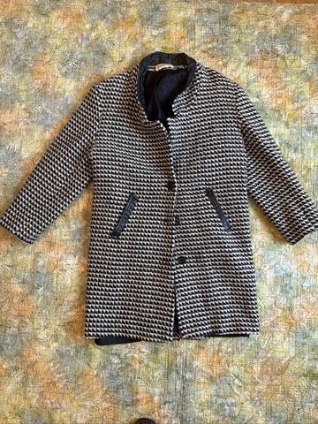 Houndstooth wool coat - 1970