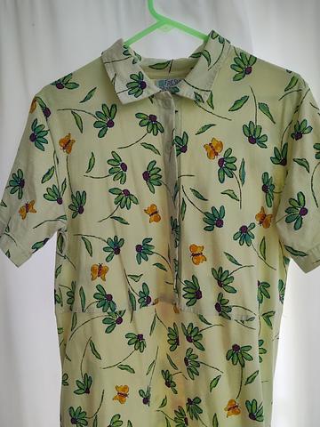 Spring flowers dress (also vintage)