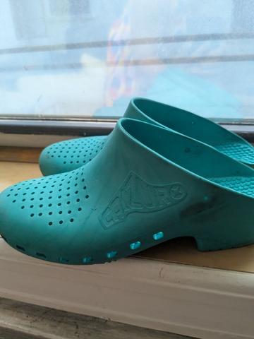 Clog with holes