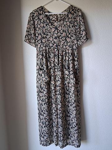 Vintage Sheer Floral Romper