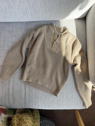 Henley sweater