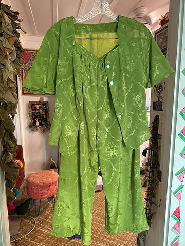 Chartreuse two piece set