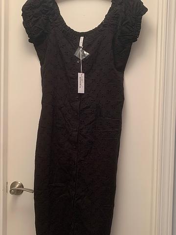 Eyelet dress