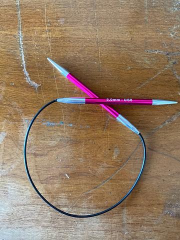 US 8 16” fixed circular needle