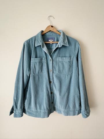 Corduroy shacket