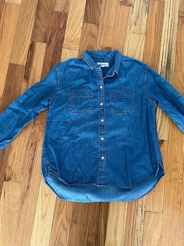 Madewell Denim button down shirt