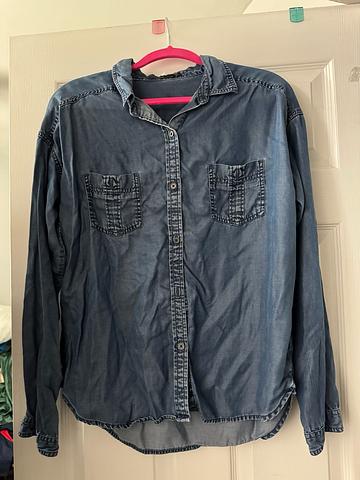 tencel button down