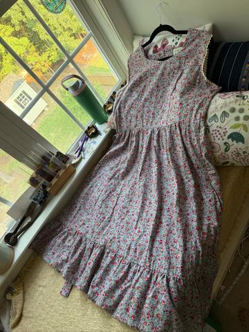 Let’s Backtrack 1940’s Summer Dress with Sweetheart Neckline