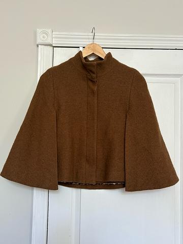 Wool cape