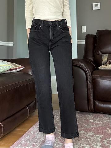 denim girlfriend jeans
