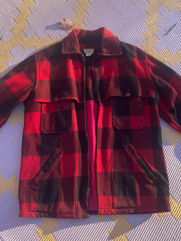 Buffalo plaid jacket