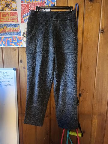Wool pants