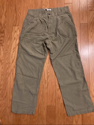 cinnamon relaxed trousers