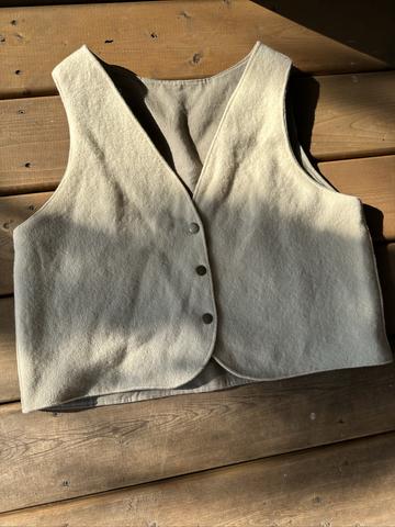 Wool vest
