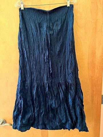 Crinkle Maxi Skirt
