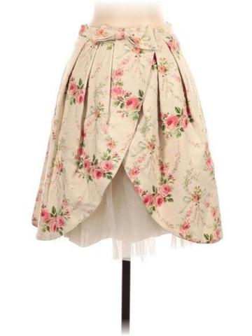 English Rose Wrap Skirt