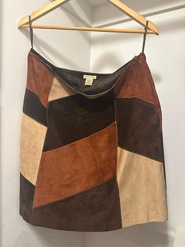 Leather skirt