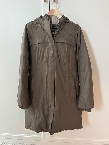 Northface Down Puffer Trench Coat