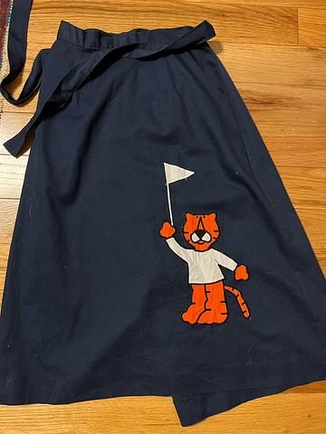 Applique Wrap Skirt