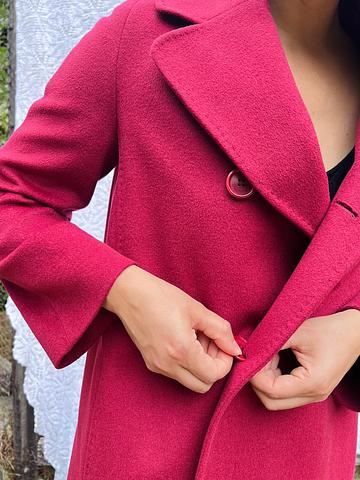 Red Pea Coat