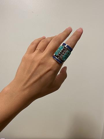 Sterling Silver and Turquoise Ring