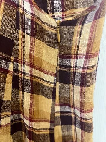 Plaid dress