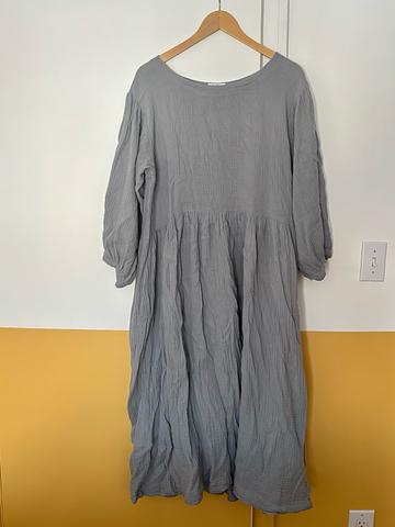 Cotton double gauze dress