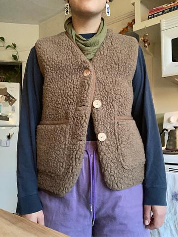 Wool vest
