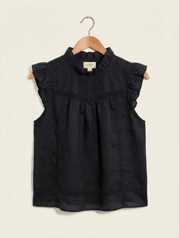 J. Crew Cotton Voile Sleeveless Blouse