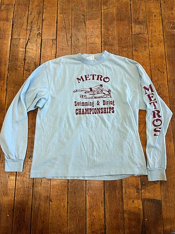 swimming long sleeve t shirt single stitch