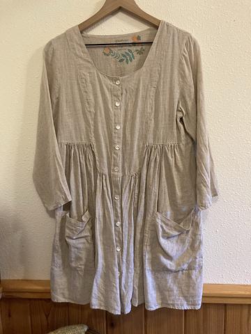 Artist blouse natural