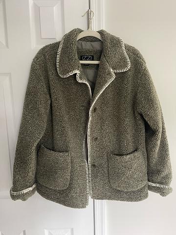 Izzi Sage Fleece Jacket