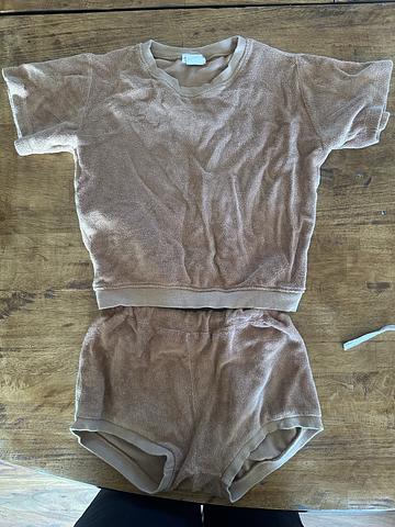 Terry Cloth Short Set
