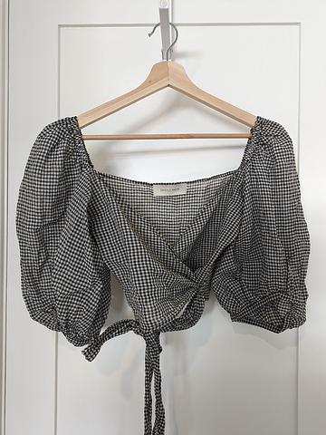 Opal Top in Gingham