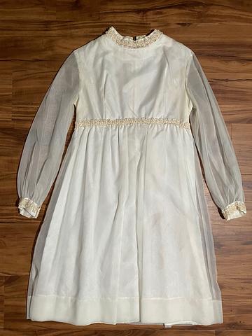 1960s Wedding Dress