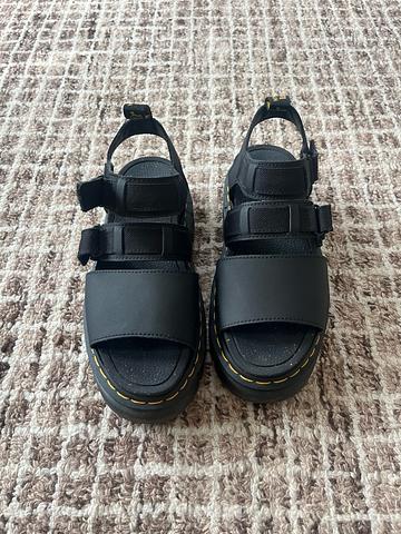 Dr. Marten platform sandals