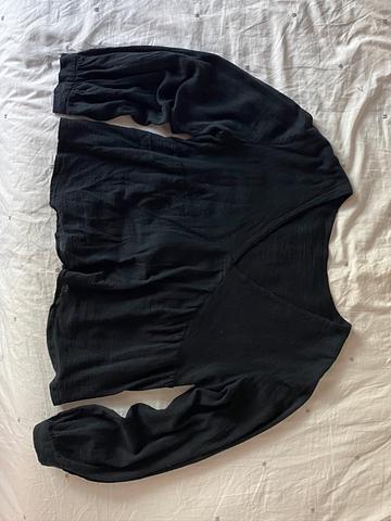Black Gauze Top