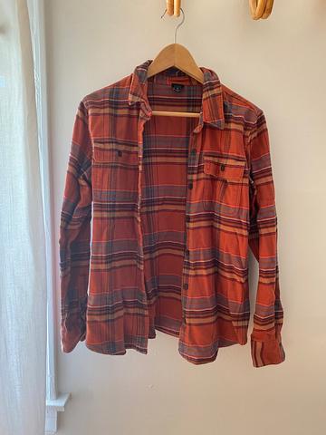 Patagonia Burnt Orange Flannel