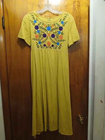 Embroidered dress