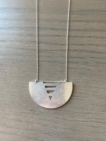 Art deco pendant necklace