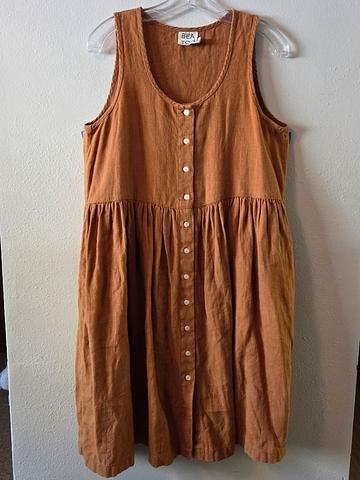 Sleeveless Gathered Dress