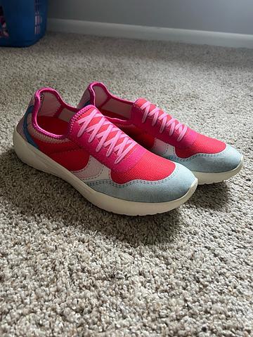 Colorful slip on sneakers