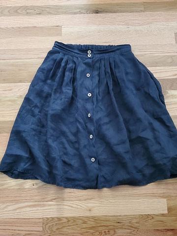 RESERVED Button down skirt