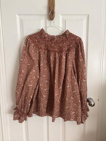 Smocked Blouse