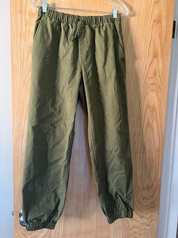 Khaki green pants