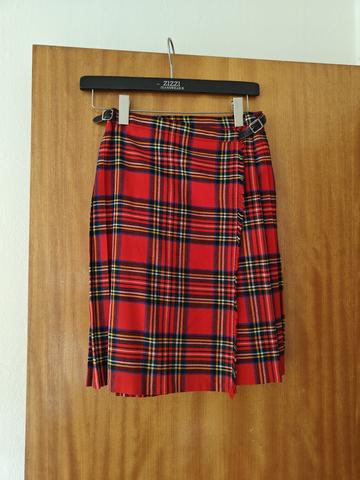 Tartan Wrap Skirt