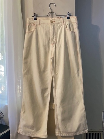 Big Bud Denim Off White Carpenter Jeans size 32