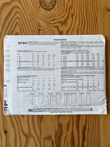 Uncut McCall’s M7947