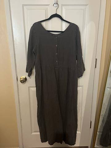 Blue Gray Ranch Jumpsuit