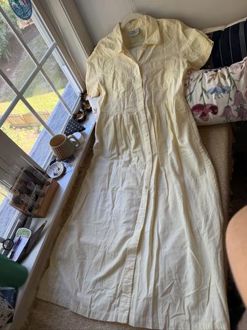 Collared Button Up Dress